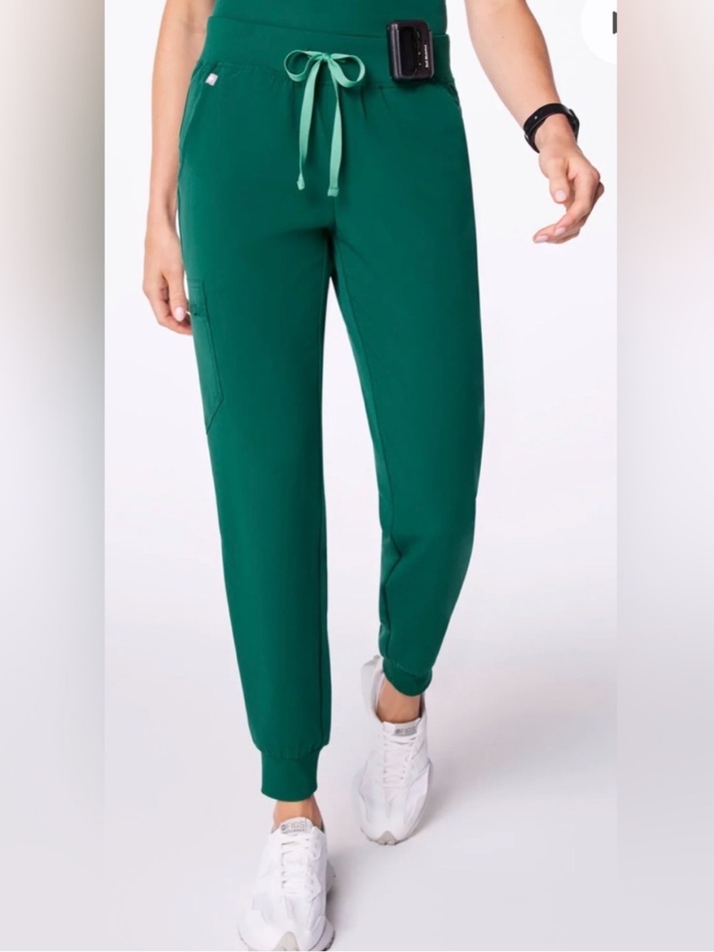 Figs Forrest Green  Zamora Jogger Scrub Pants